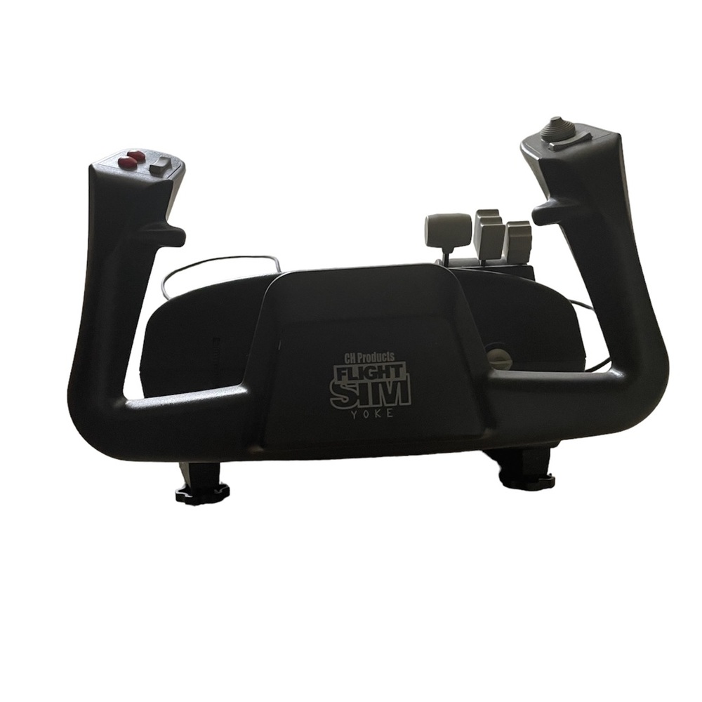 CH Products Flight Sim Yoke USB Model FSY211U Flight Simulator Controller